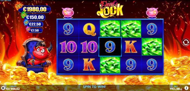 Devil's Lock slot demo
