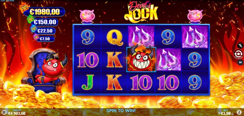 Devil's Lock slot demo